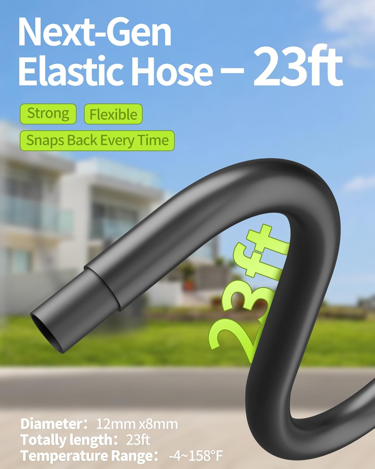 Detalle 2 de Blissthrill Cordless Portable Washer, 1480 PSI, 6-in-1 Nozzle, 23-ft Hose