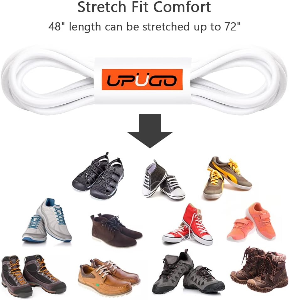 Thumbnail 3 de UpUGo lacets Sans Laçage élastiques Stretch Comfort, taille unique adulte