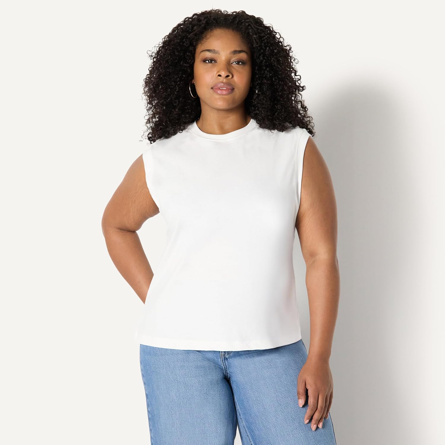 Thumbnail 5 de Amazon Essentials Women’s Relaxed-Fit Cotton Muscle Tee