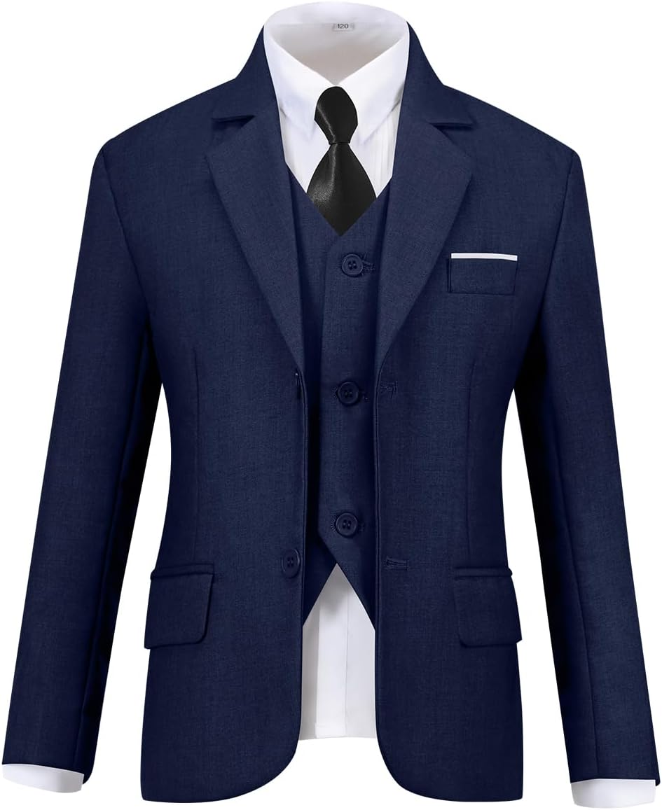 Thumbnail 2 de Visaccy Boys Slim Fit Suit Ring Bearer 14