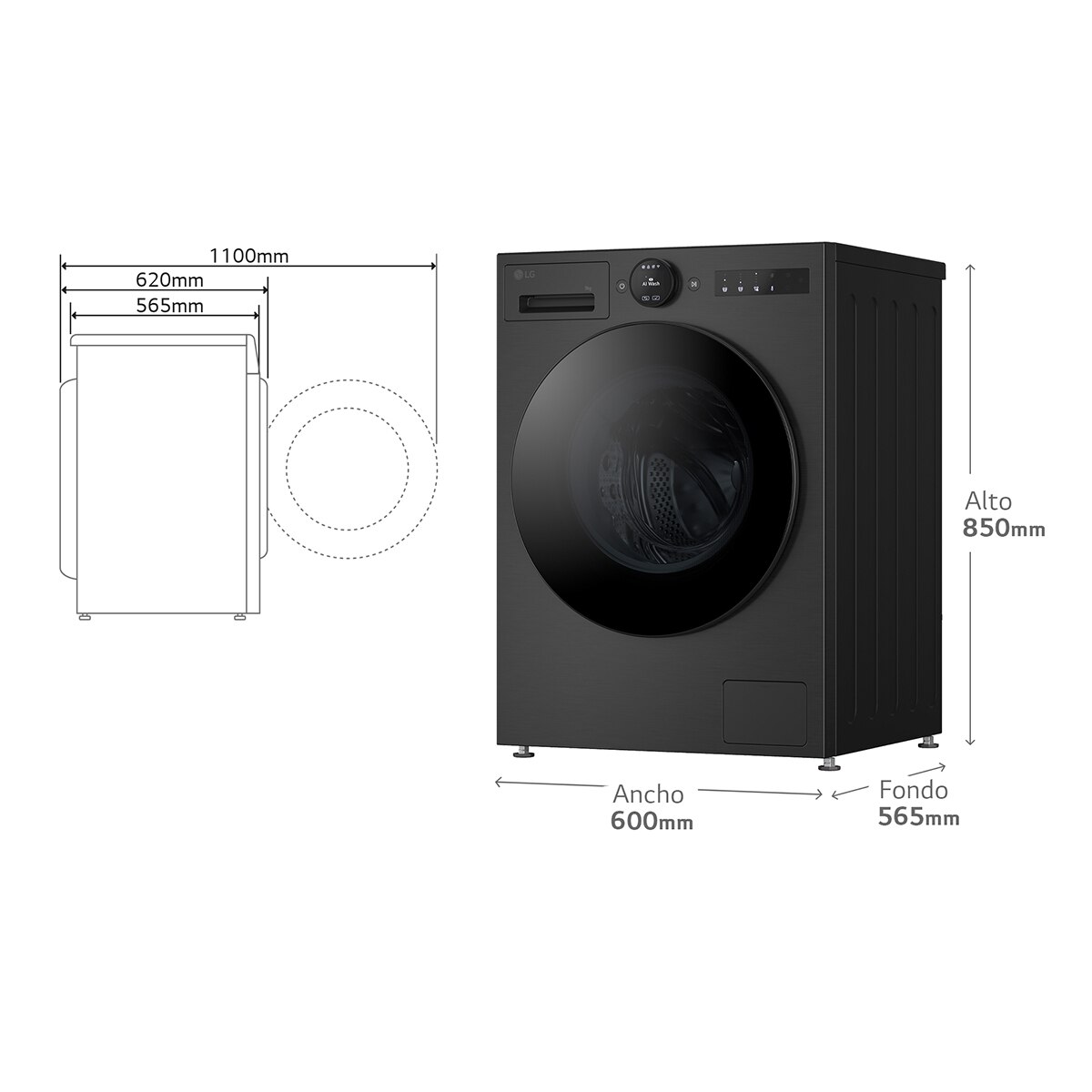 Thumbnail 1 de LG F4X7009TBB 9kg 🧺