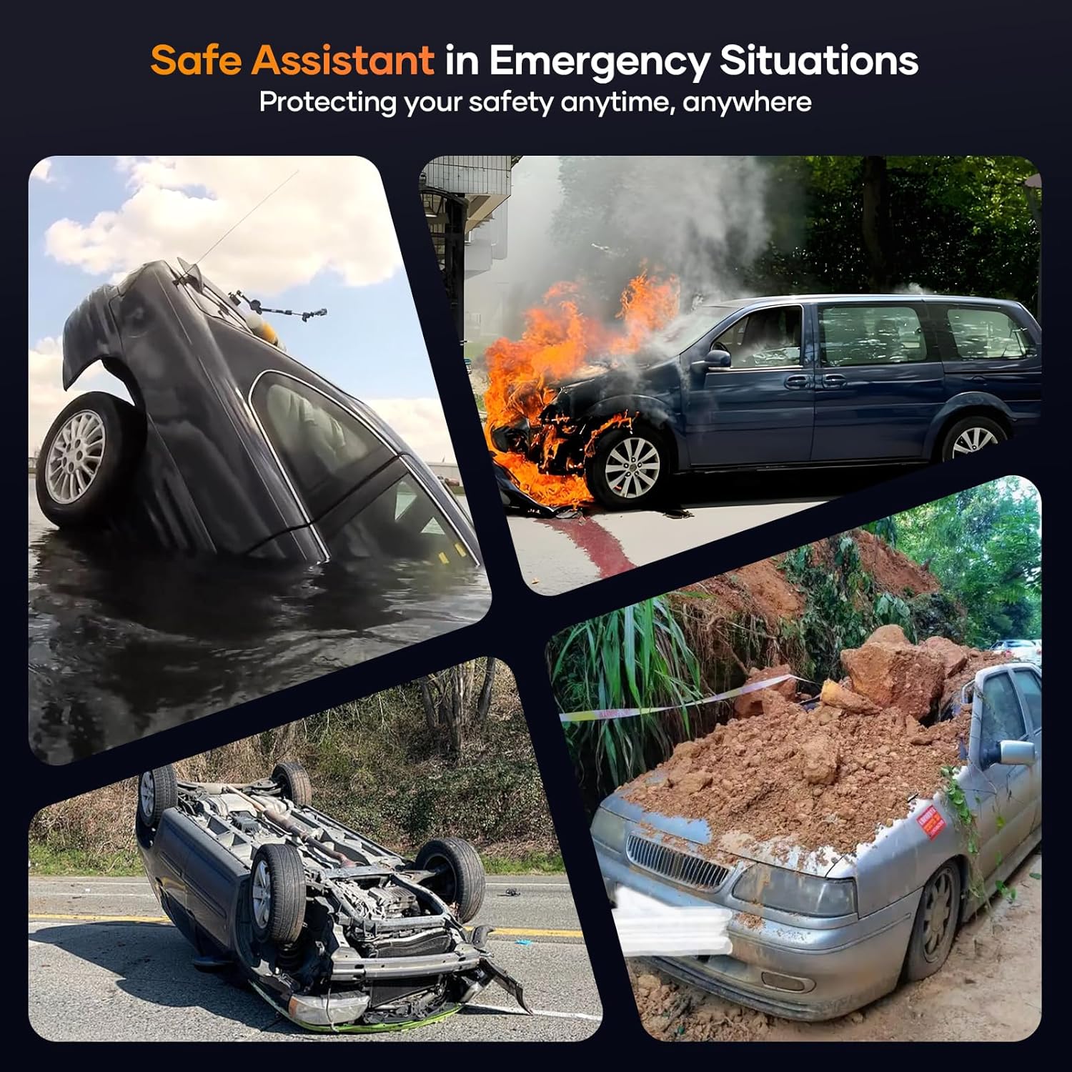 Thumbnail 6 de XTTANK 2-in-1 Notfallhammer Auto mit Gurtschneider – tragbares Safety-Tool für Fahrzeug & Zuhause (3 Stück)