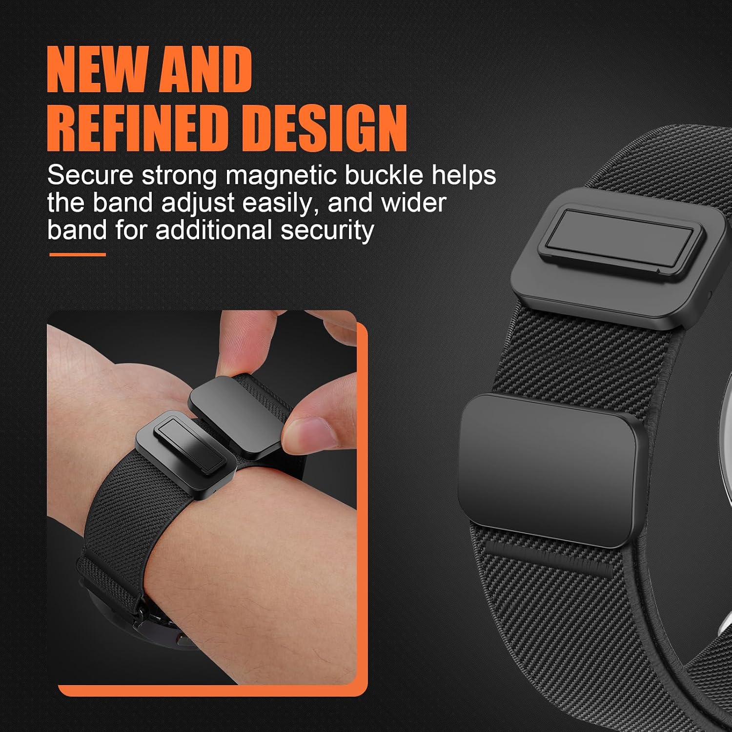 Detalle 2 de Galaxy Watch Magnetic Elastic Bands