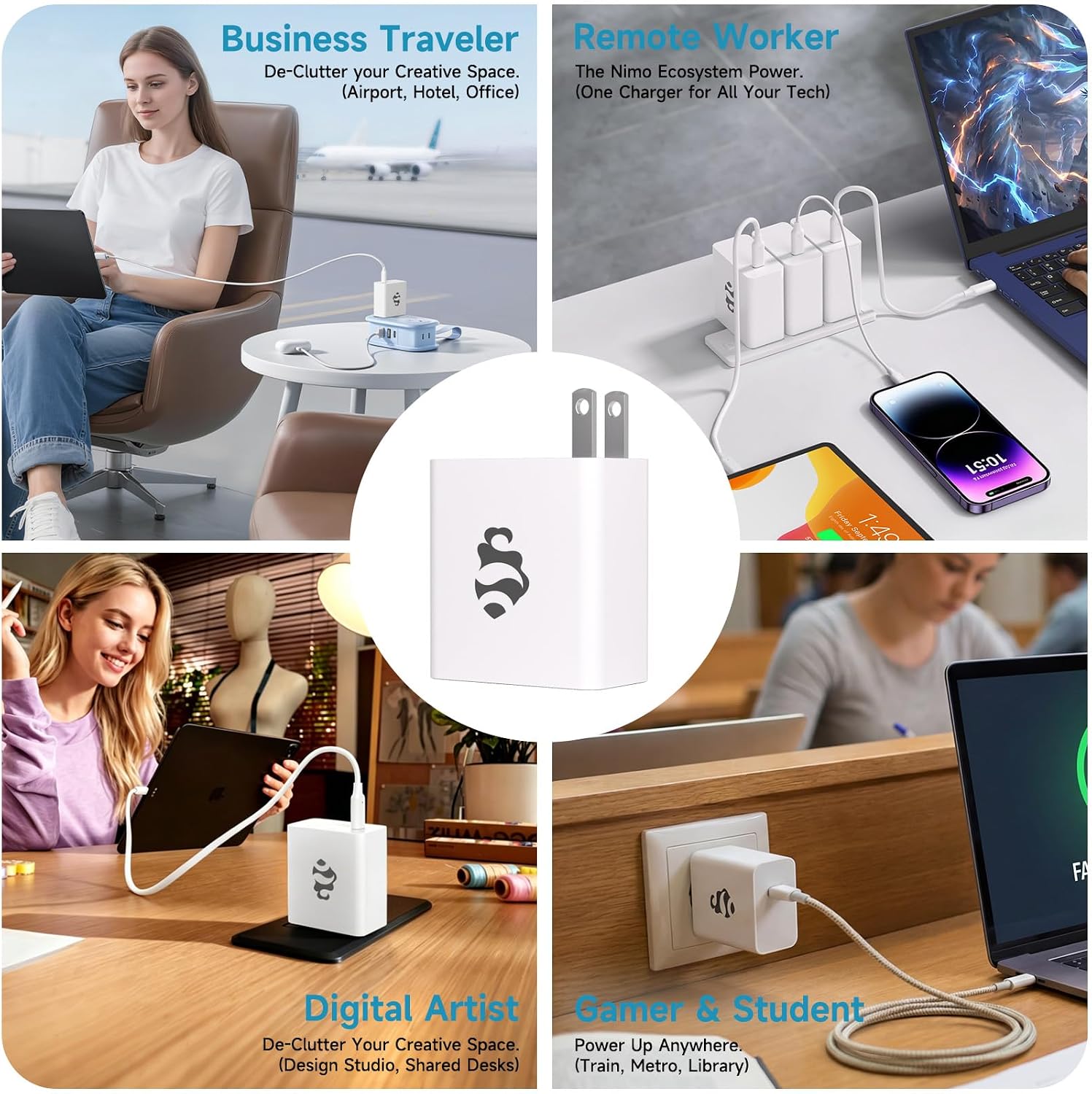Thumbnail 6 de NIMO USB-C Charger 65W