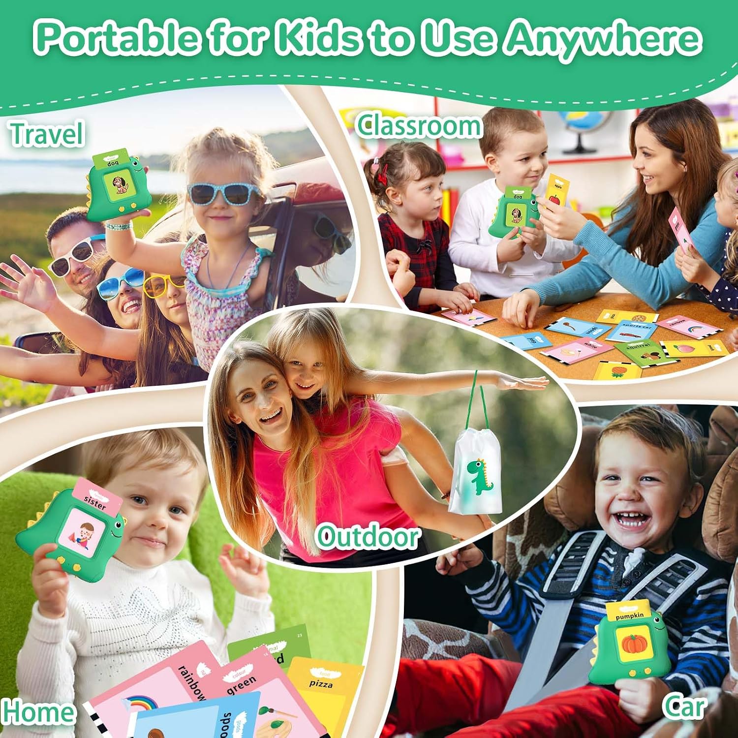 Thumbnail 5 de Alotwan Talking Flash Cards 510 sight words