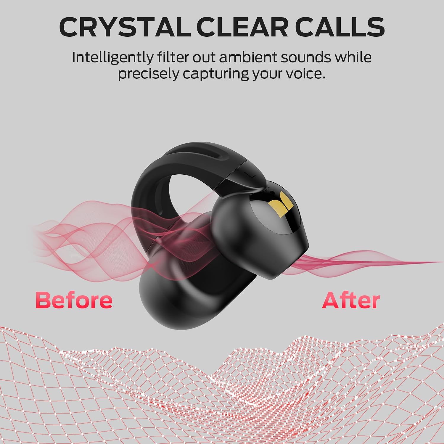 Thumbnail 6 de oraolo Monster Open Ear AC221 Clip-On Earbuds, Bluetooth 6.0, IPX6