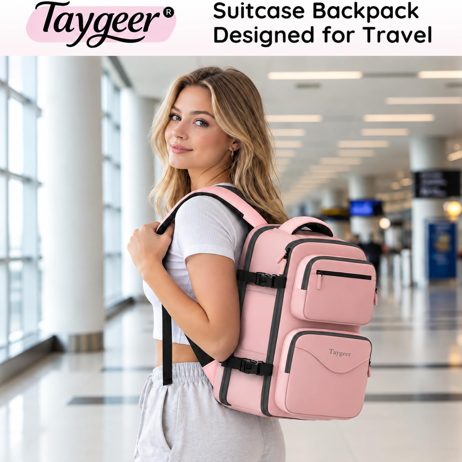 Detalle 2 de Taygeer Travel Backpack 35L