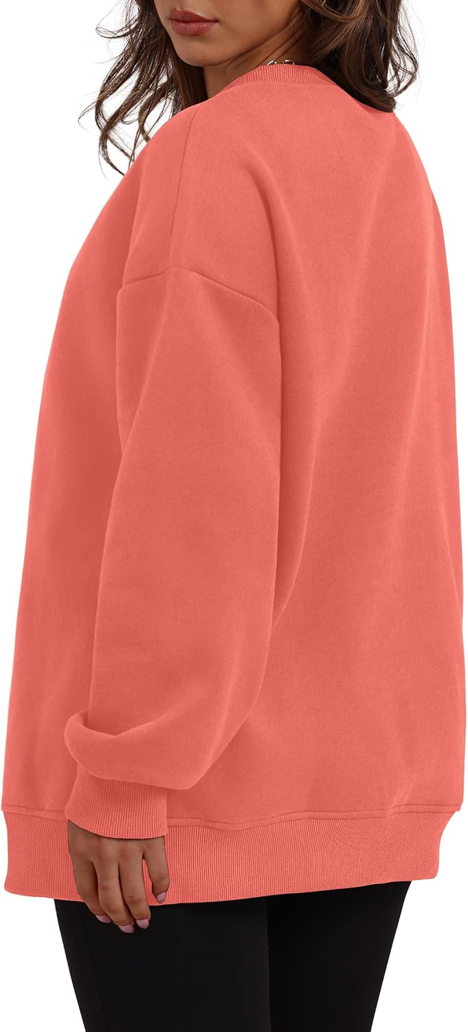 Detalle 2 de WIHOLL Oversized Crewneck Sweatshirt with Pocket