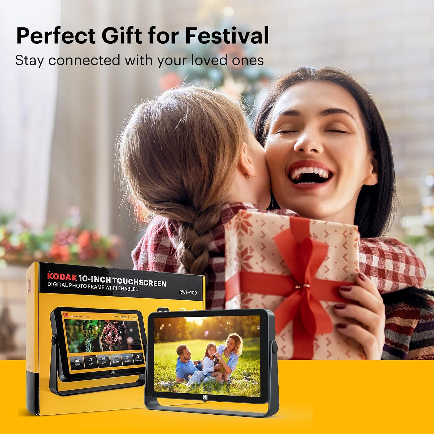 Thumbnail 2 de KODAK Wireless Digital Picture Frame 10.1"
