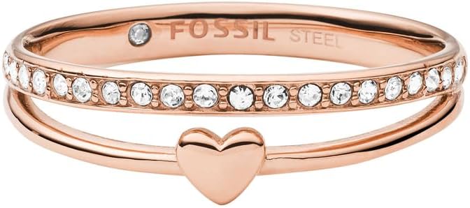 Thumbnail 4 de Fossil Jewelry — Acier inoxydable doré, fini poli, tailles 9, 12, 14, 17 et 20