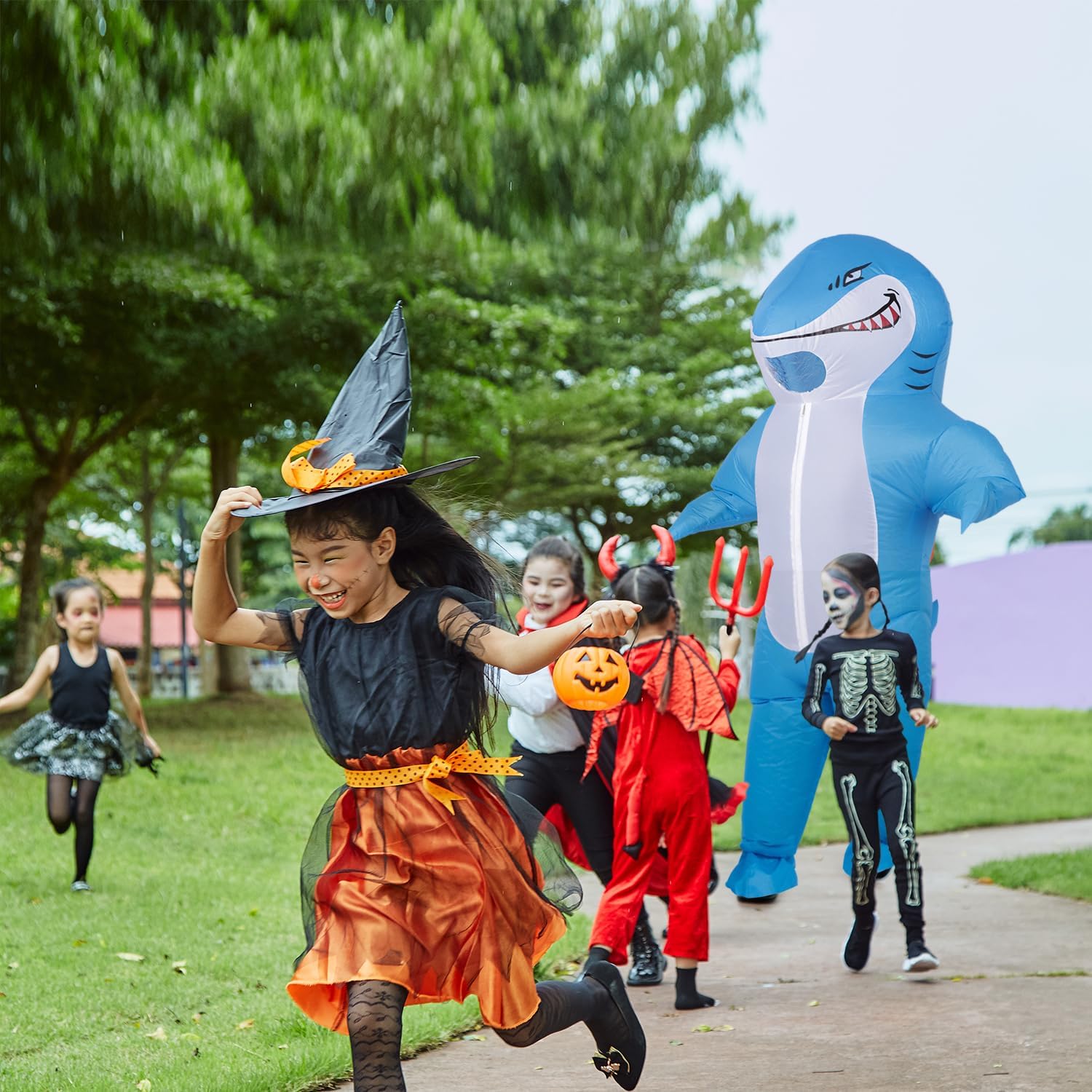 Detalle de M MH ZONE Inflatable Shark Costume
