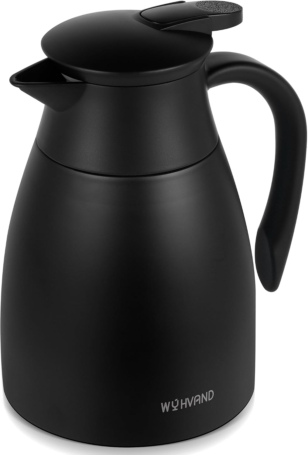 Detalle de WYHVAND CL0210BK Thermal Coffee Carafe, 1.0 L, Black Stainless Steel