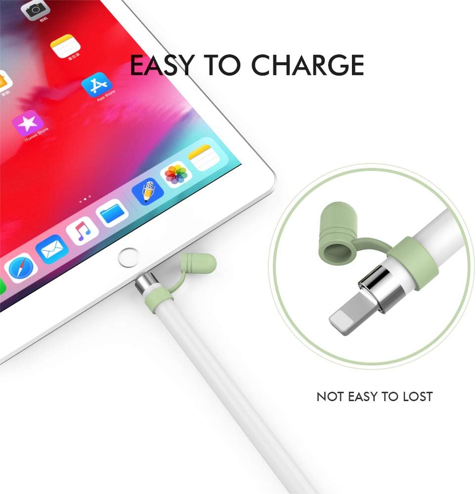 Detalle de AhaStyle Apple Pencil Cap Covers, 3-Pack