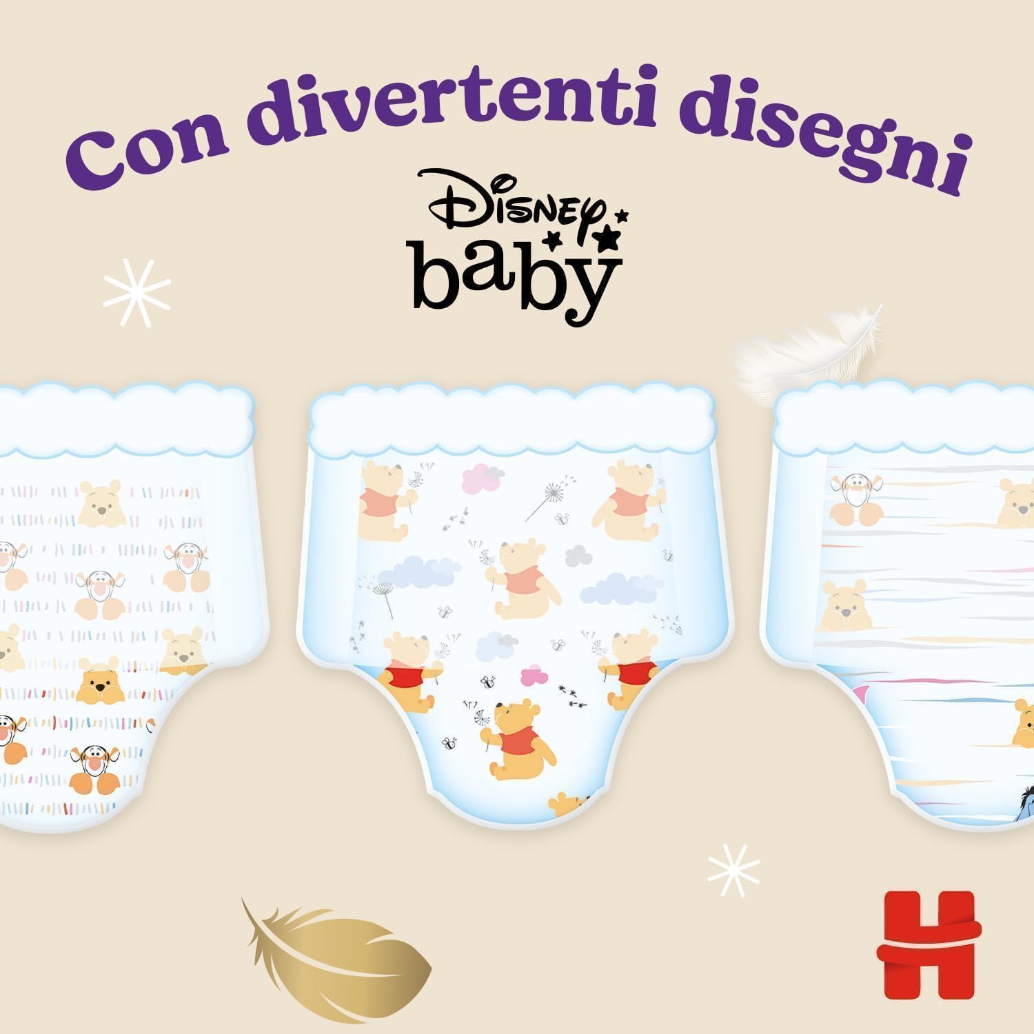 Detalle 2 de Huggies Extra Care Pannolini Taglia 4 80 pezzi