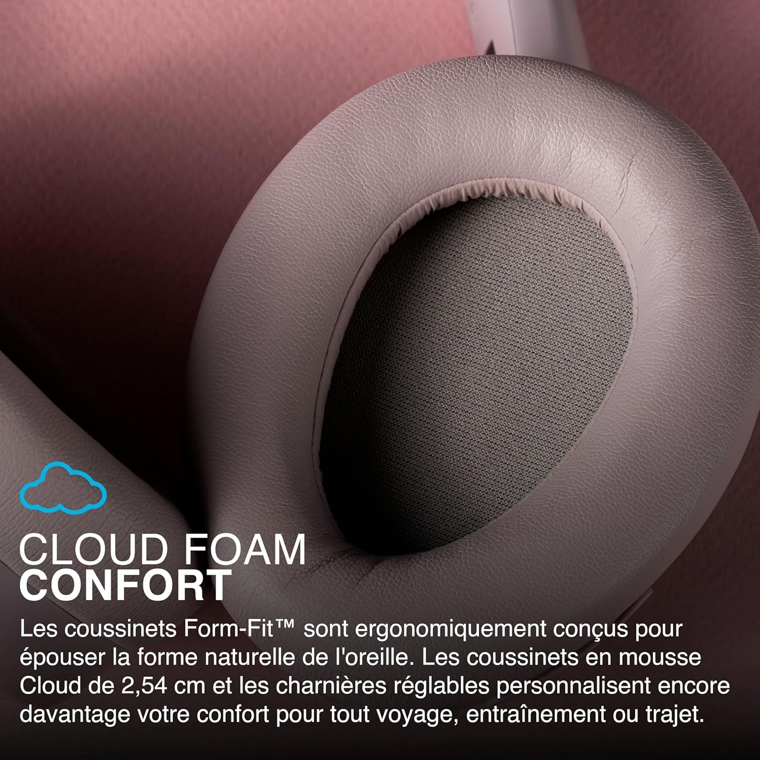 Thumbnail 5 de JLab JBuds LUX ANC : casque audio Bluetooth supra-auriculaire anti-bruit avec micro et mode Be Aware