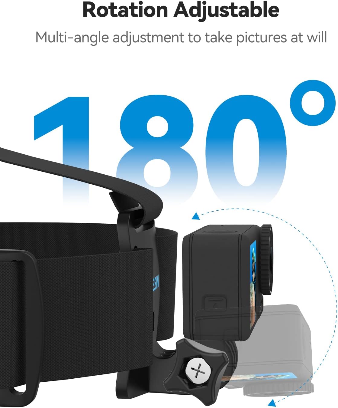 Thumbnail 3 de TELESIN Action-Kamera Kopf- und Brustgurt 📷