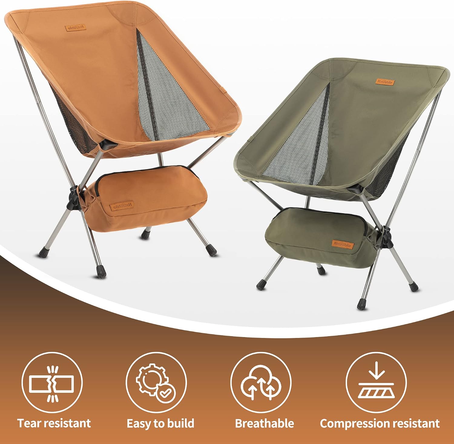Thumbnail 2 de Naturehike Campingstuhl Faltbar Ultraleicht 878 g