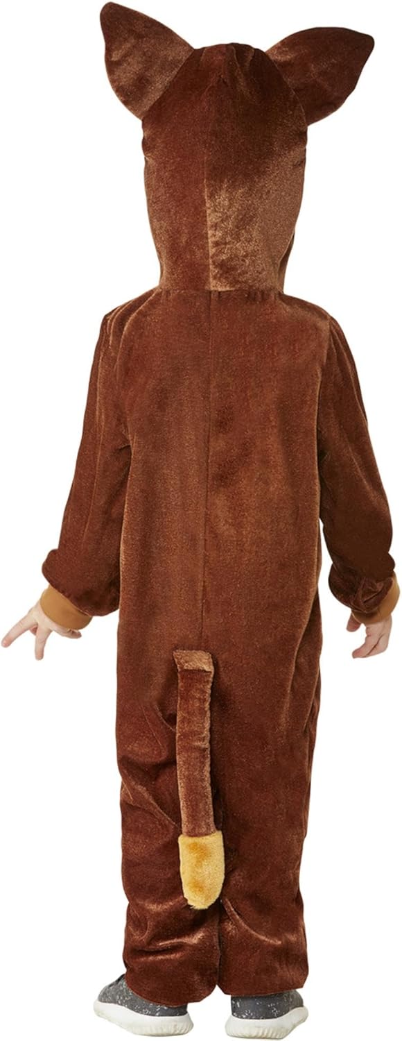 Thumbnail 2 de Smiffys Hundekostüm für Kleinkind, Braun – Kapuzen-Jumpsuit für Halloween