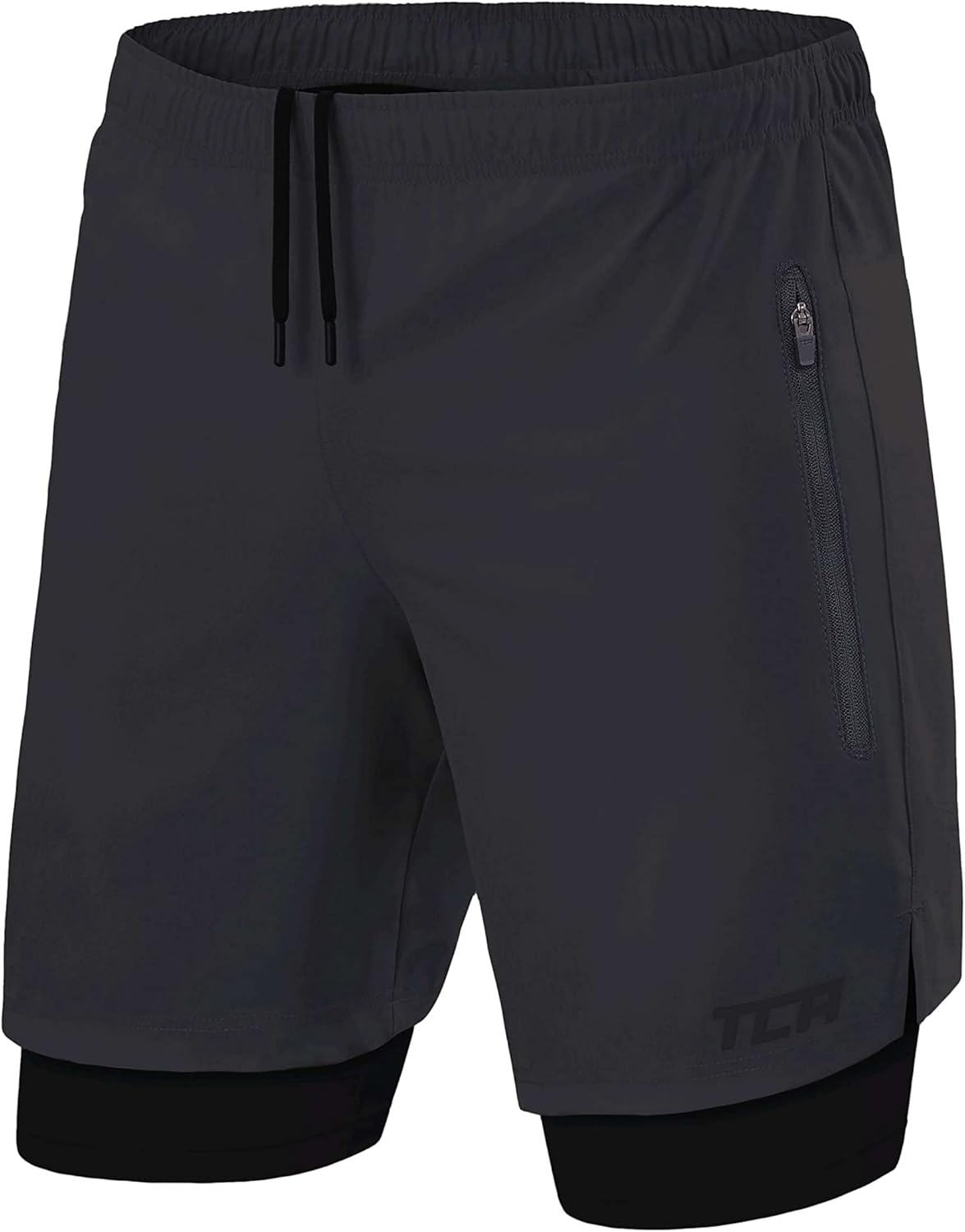 Thumbnail 6 de TCA Ultra Pantaloncini Uomo Sportivi 2 in 1 da Corsa con Tasche a Chiusura Zip