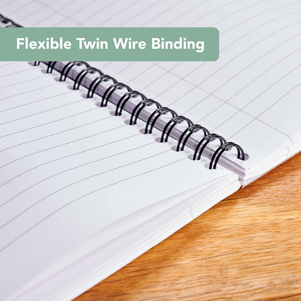 Detalle 2 de Cambridge Jotter A4 Notebook, Wirebound, 200 Pages, 80gsm – Lined with Margin