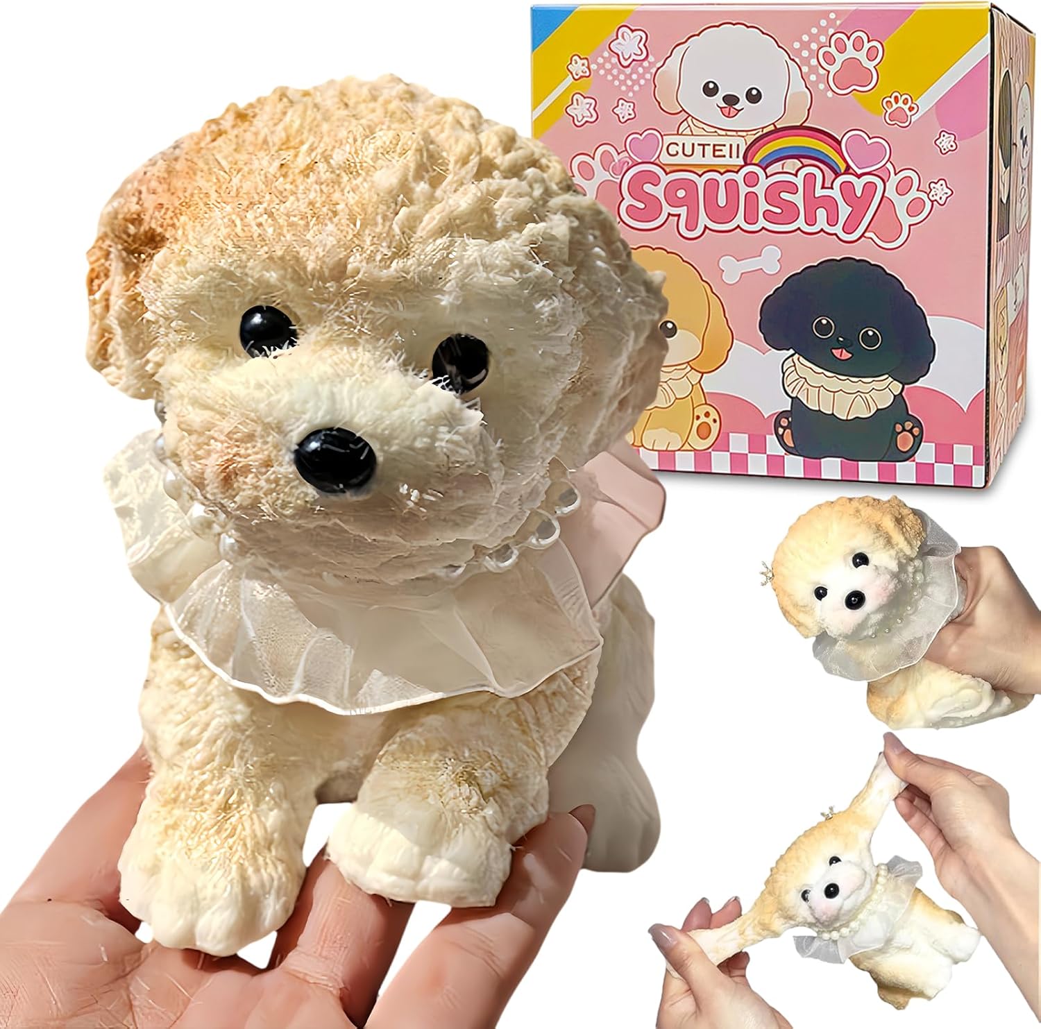 Detalle de Big Taba Squishy Dog Stress Relief Toy, TPR