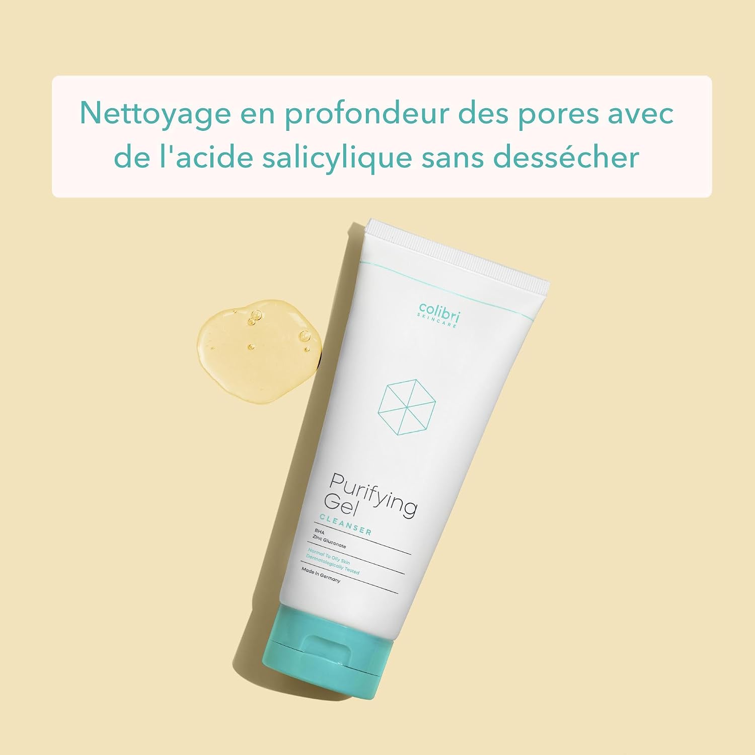 Detalle 2 de colibri skincare PURIFYING GEL CLEANSER 200 ml