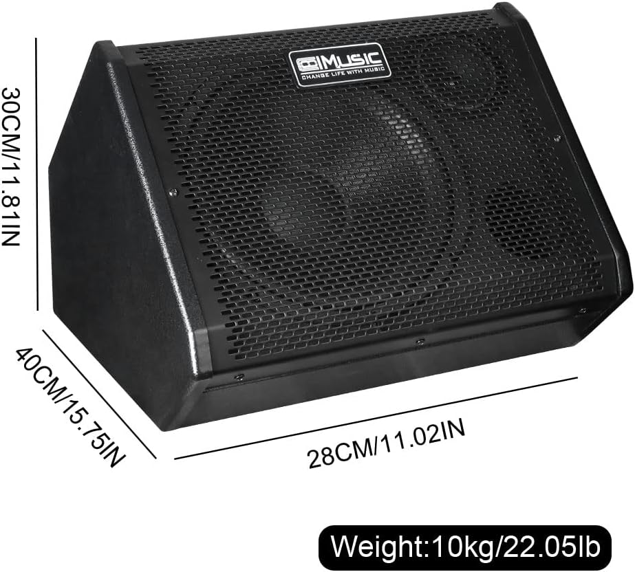 Thumbnail 3 de COOLMUSIC DM80 80W Personal Monitor Amplifier with Bluetooth and 10-inch Woofer