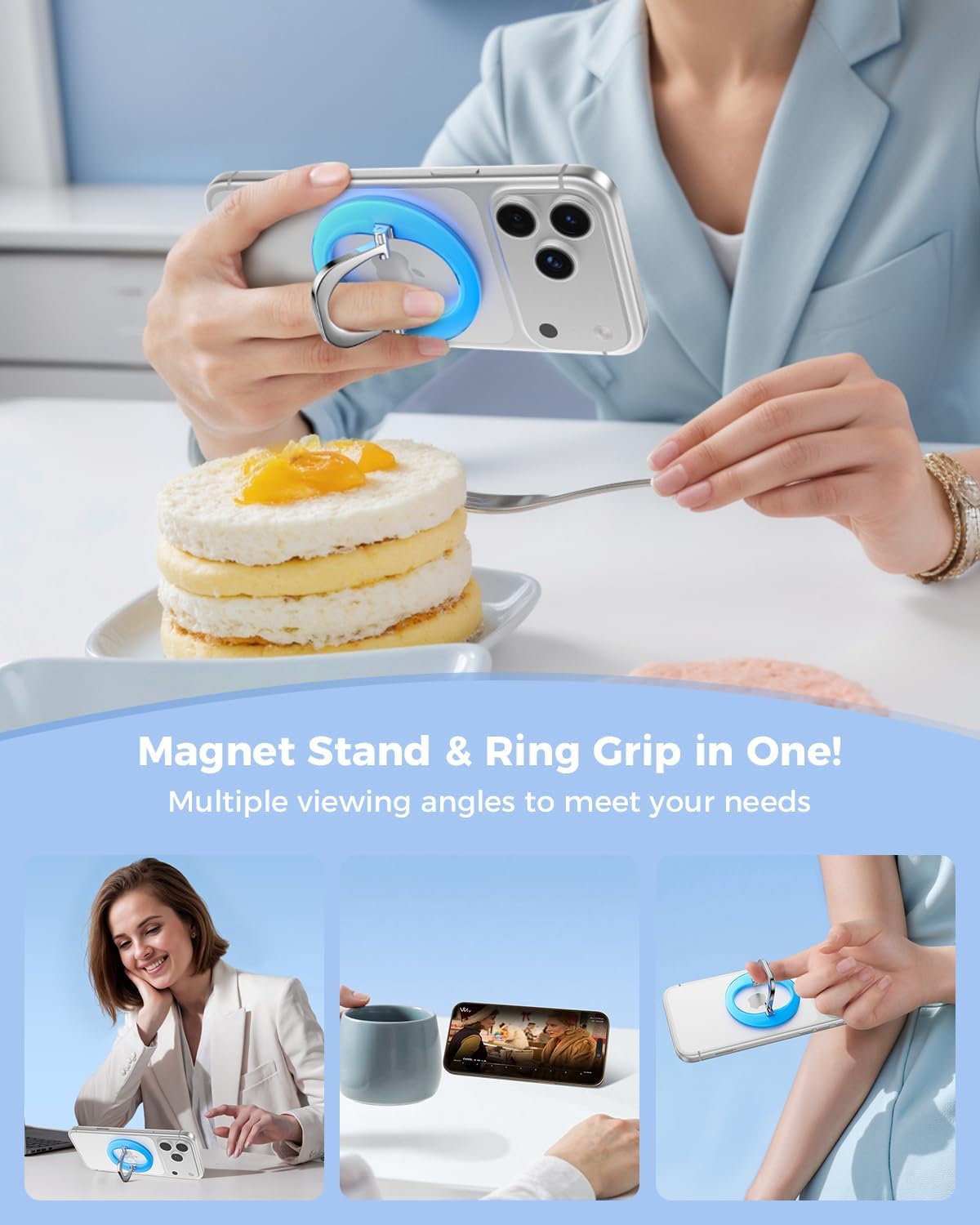 Detalle 2 de SUPERONE Magnetic Phone Ring Holder 88.18 oz