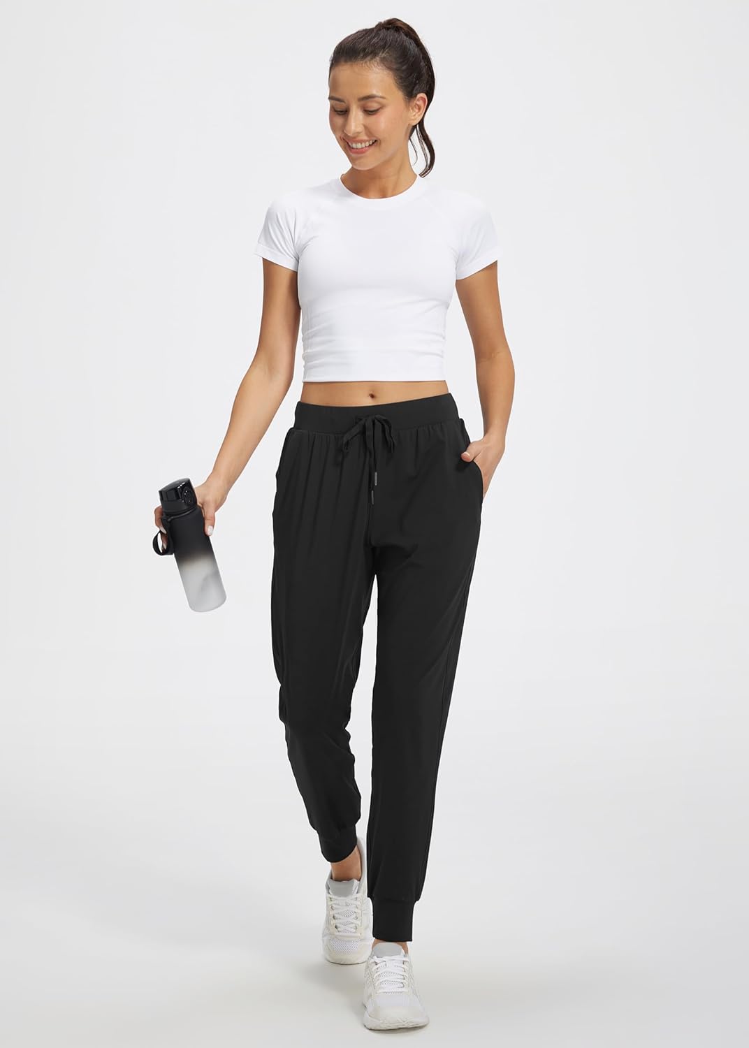Thumbnail 6 de Libin Women's Joggers Pants 3-Lengths 🏃♀