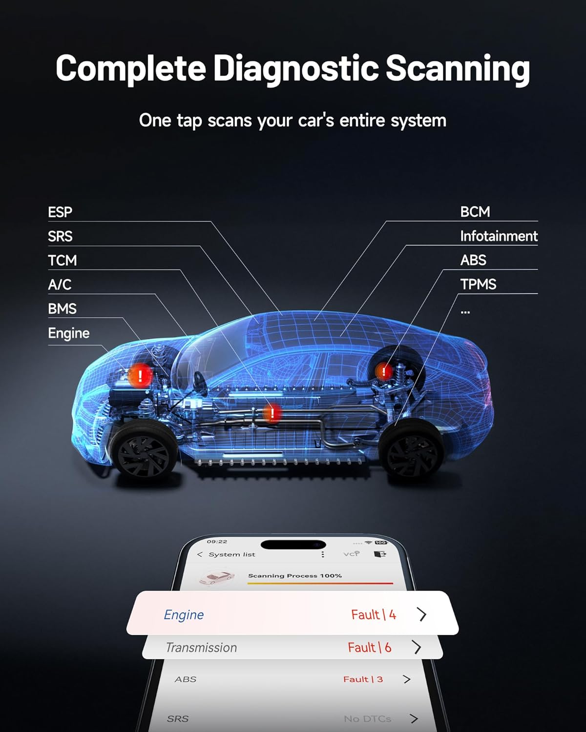 Thumbnail 1 de TopScan Pro OBD2 scanner, 13 resets