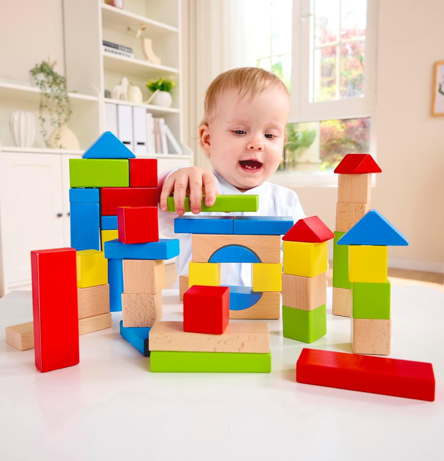 Thumbnail 1 de Hape blocchi in legno 50 pezzi