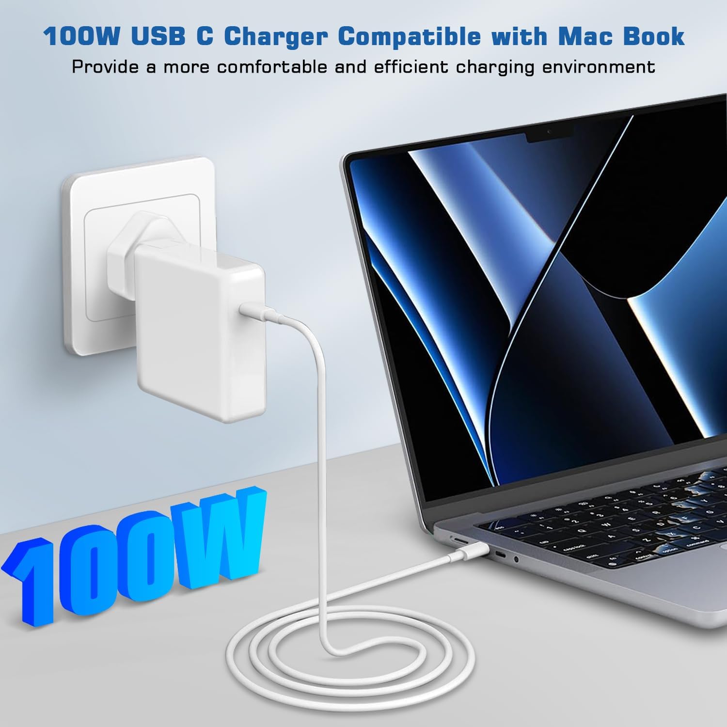 Thumbnail 6 de SiKER 100W USB C Fast Charger PD 3.0 with 1.8m cable