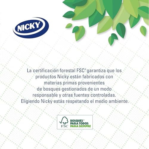 Detalle 2 de Nicky Nature 24 rollos — papel higiénico 3 capas 🧻