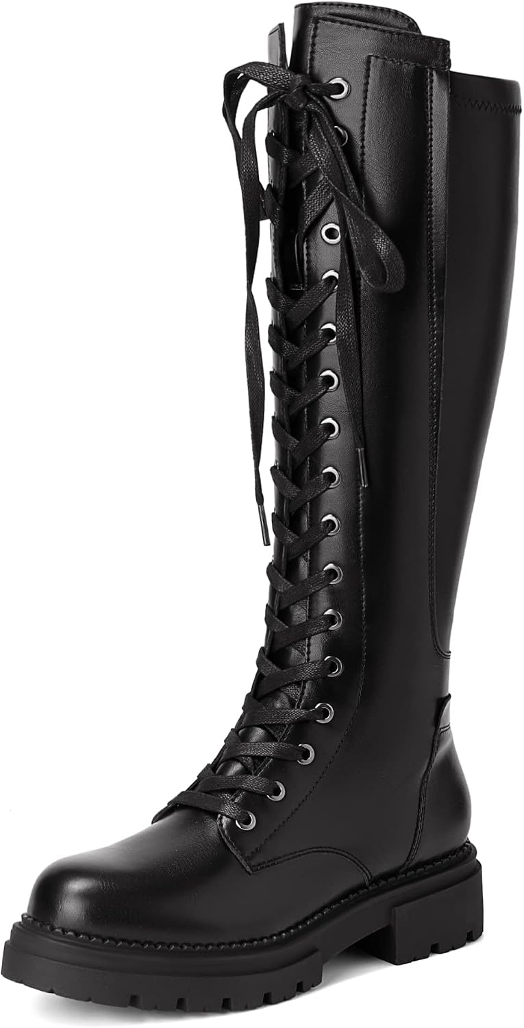 Thumbnail 6 de DREAM PAIRS Kniehohe Damenstiefel