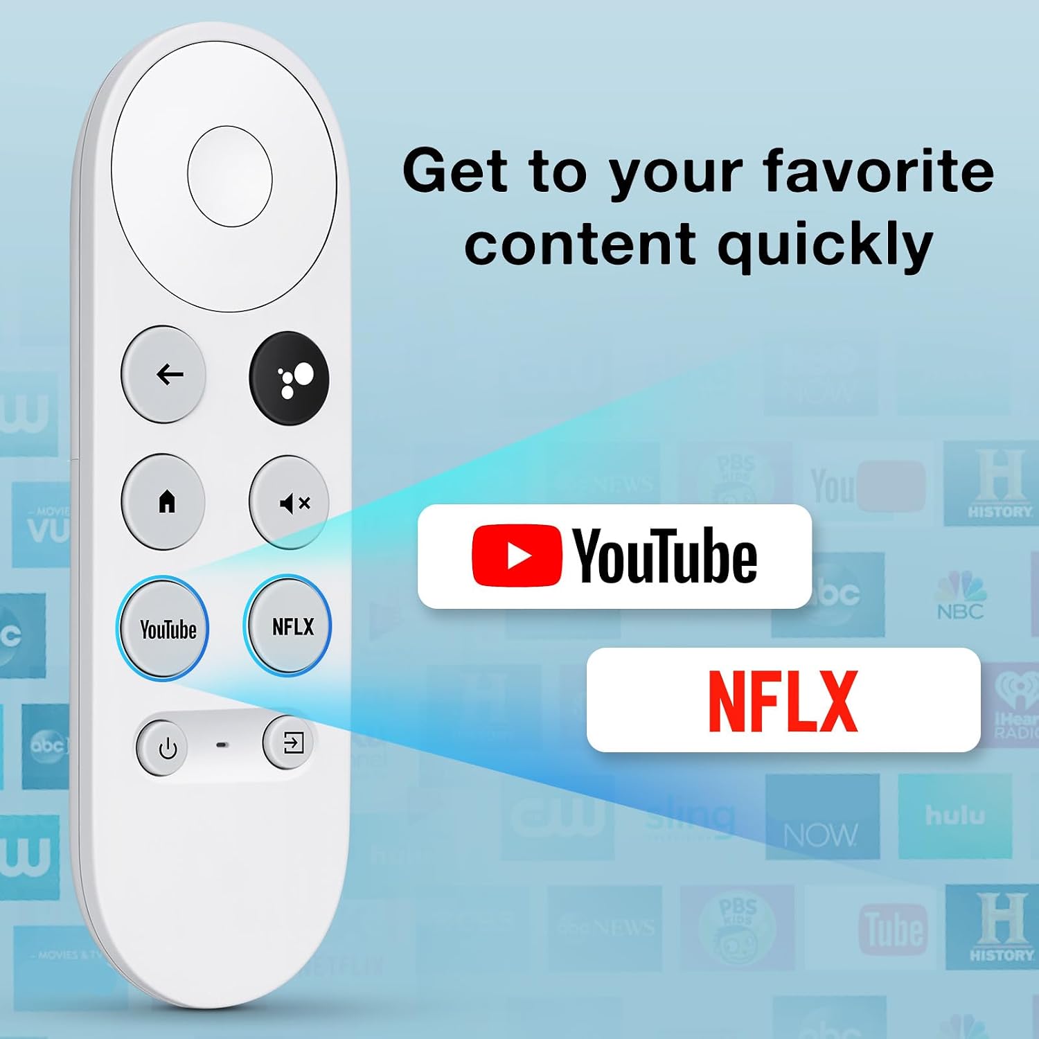 Thumbnail 5 de Replacement Chromecast Remote for Google TV 4K