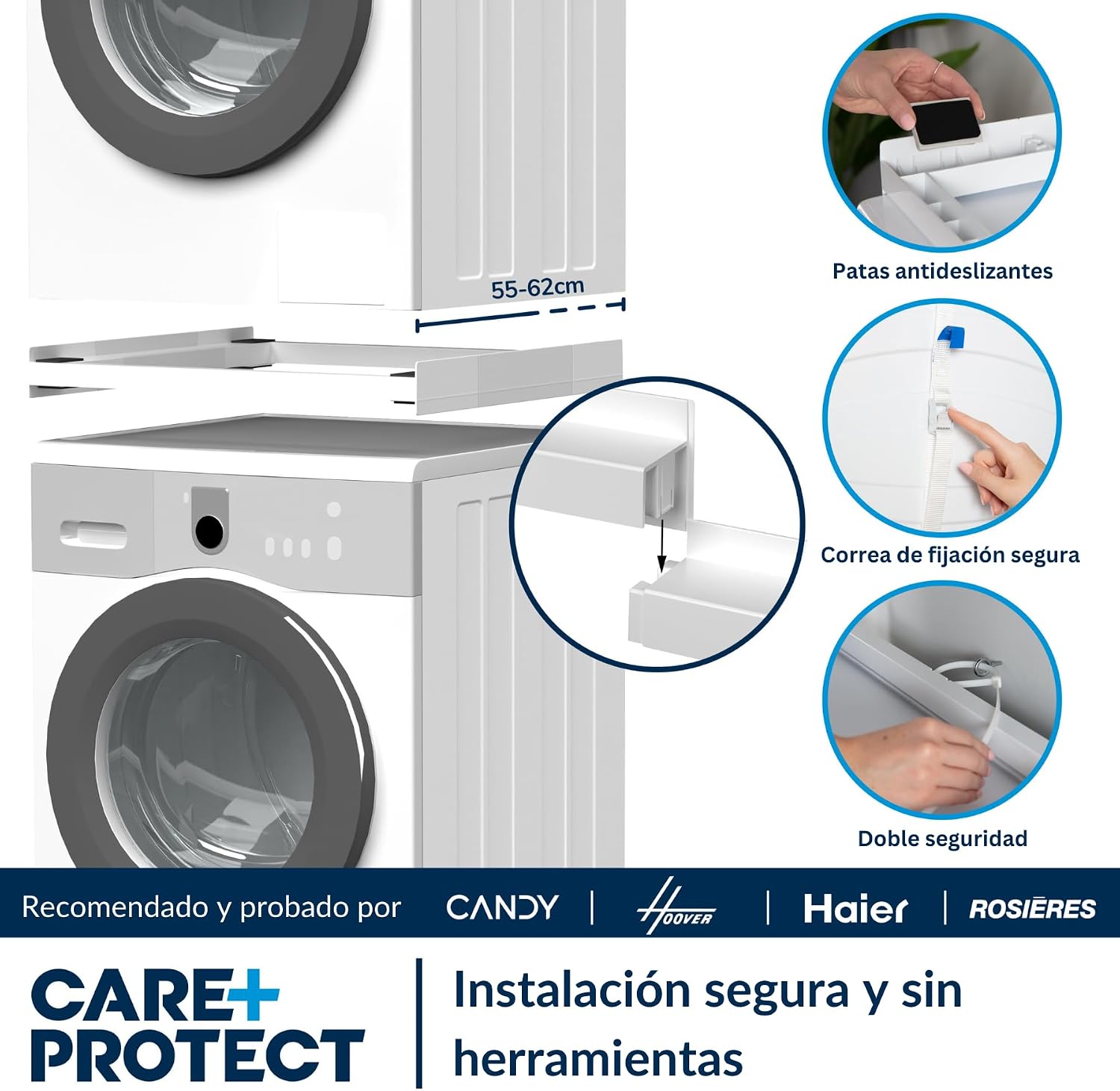 Thumbnail 3 de C+P Kit apilable universal para lavadoras y secadoras
