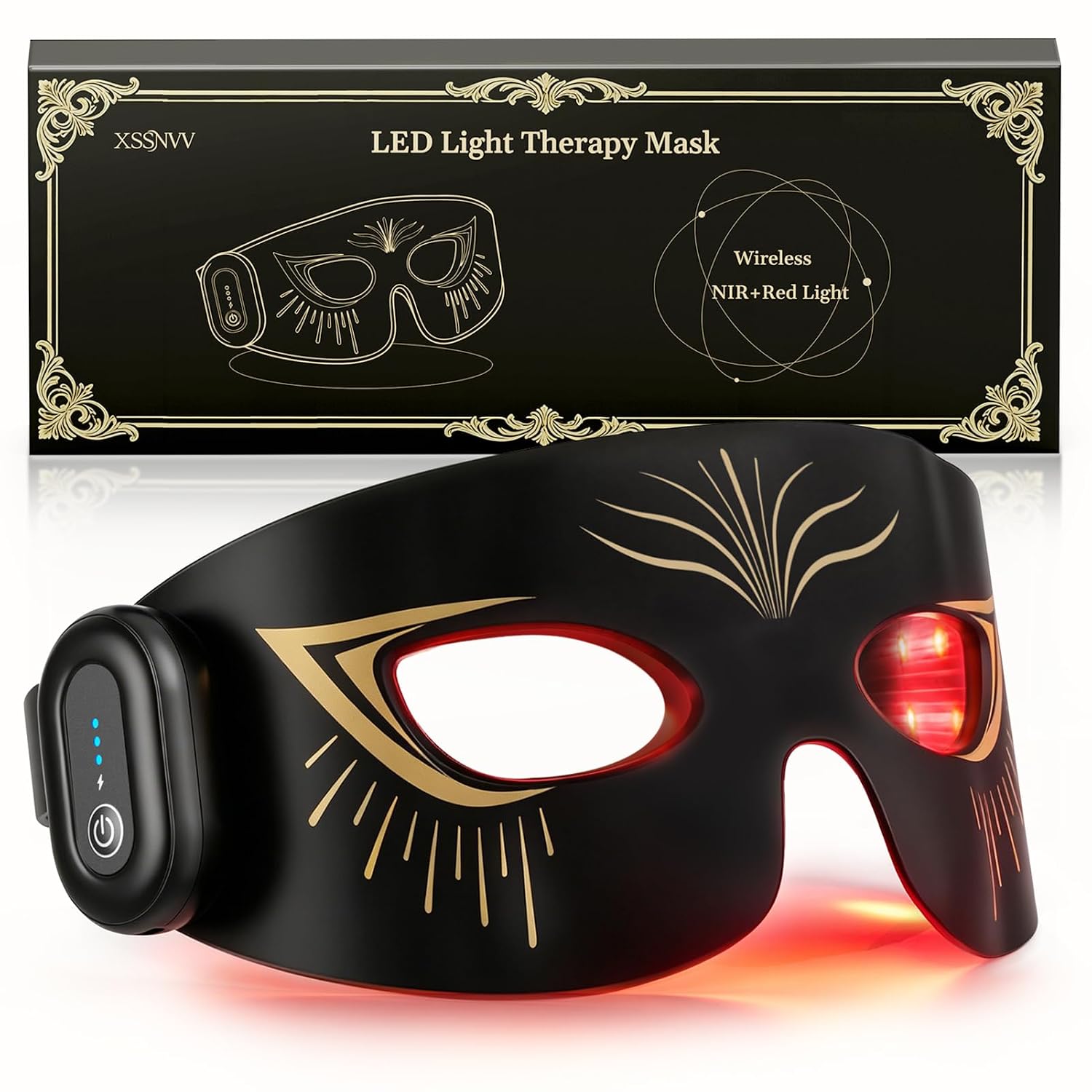 Detalle de XSSNVV Red Light Eye Mask, 630 nm