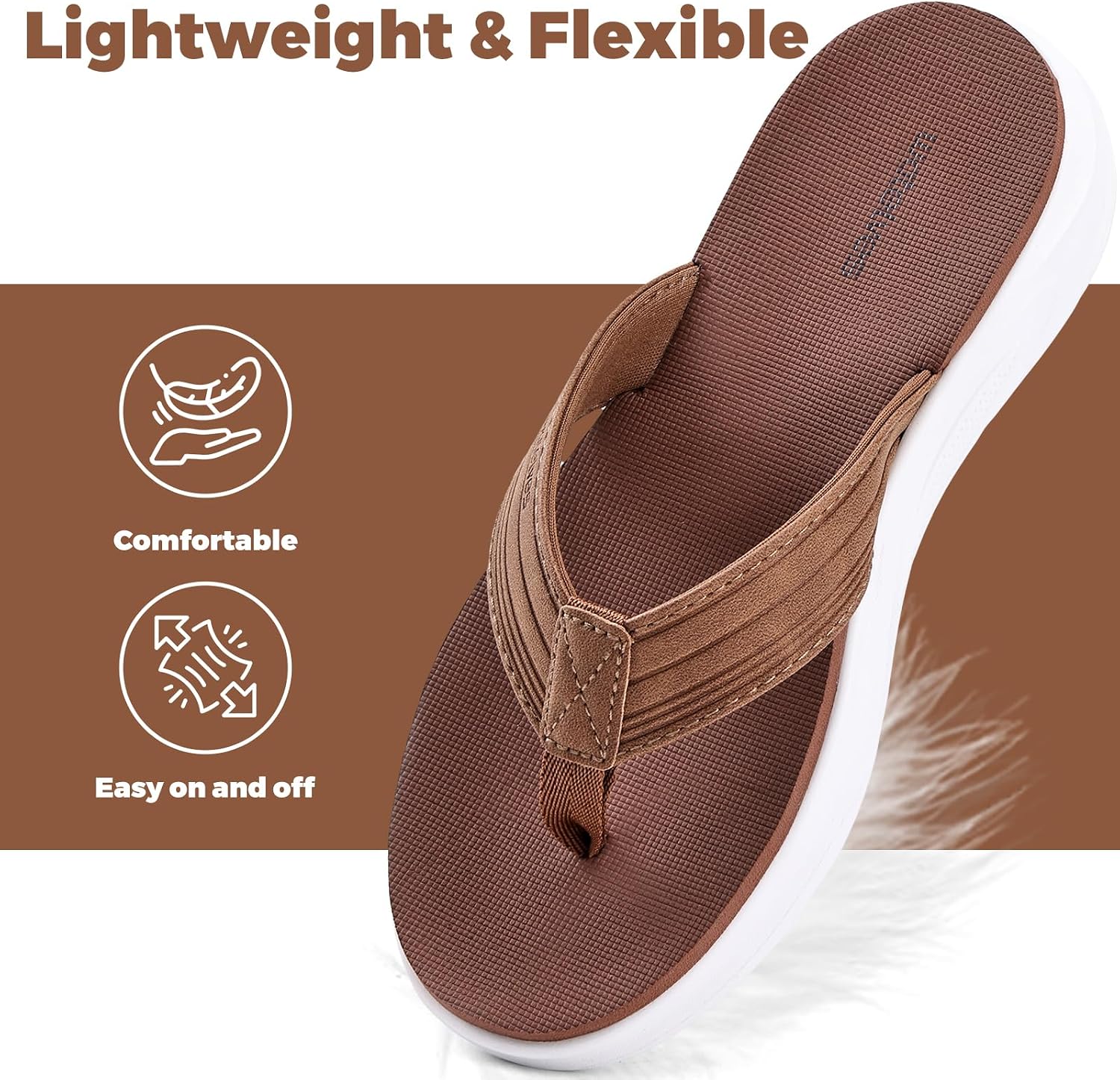Detalle de WateLves Kids Flip-Flops with PU Straps