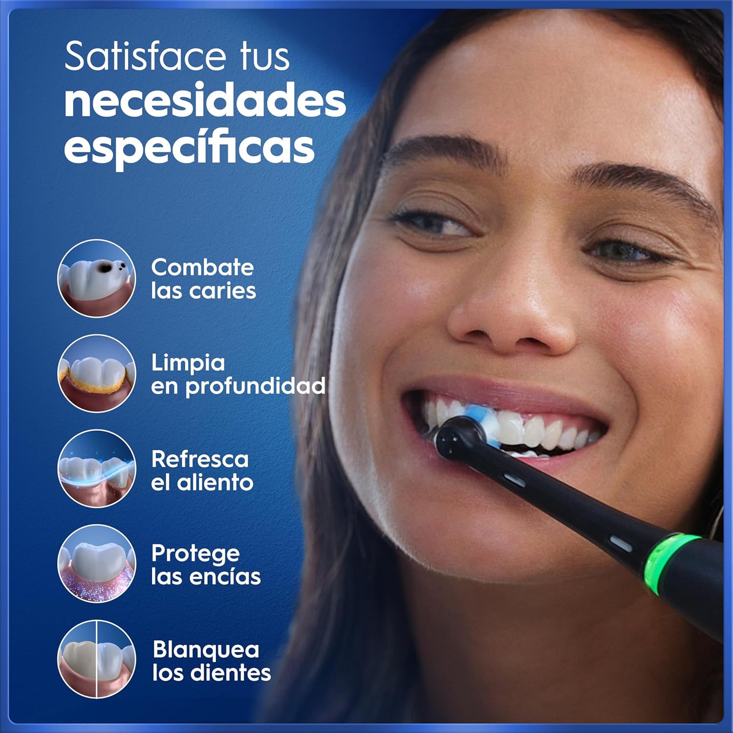 Thumbnail 6 de Oral-B iO 5 Cepillo Eléctrico Negro 🦷 Incluye Estuche y 5 Modos