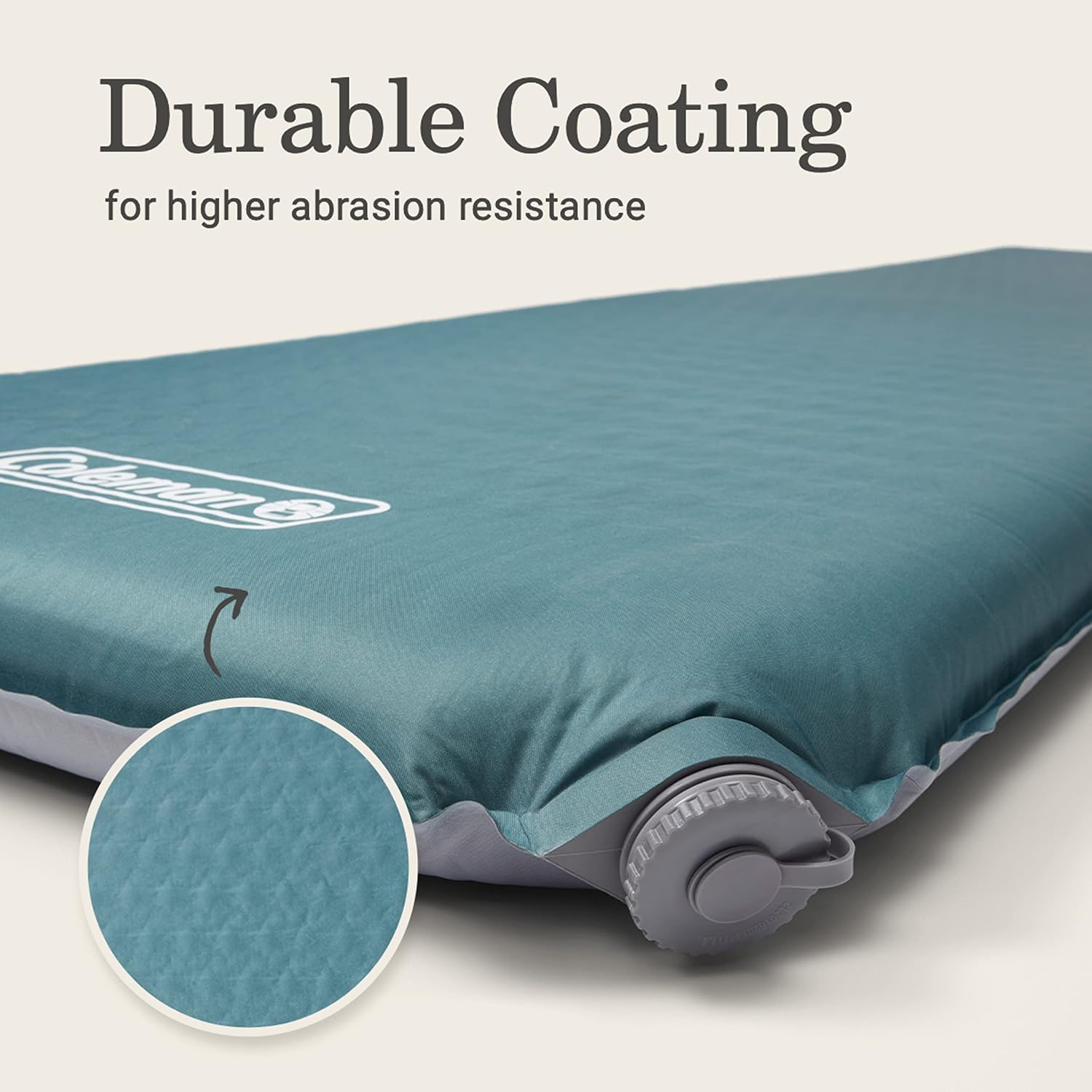 Detalle 2 de Coleman Silver Springs 2157467 Self-Inflating Camping Pad, R-Value 5+ Foam