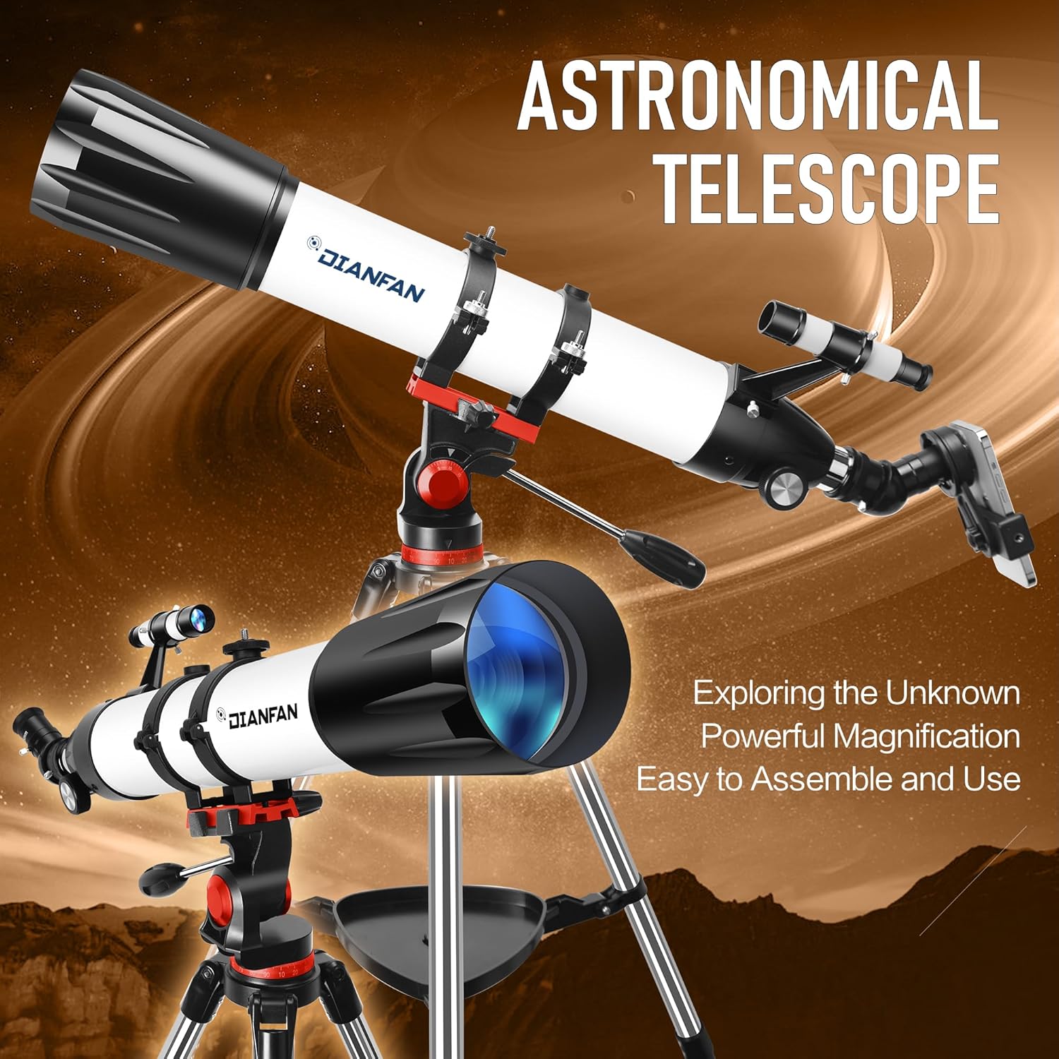 Thumbnail 5 de Dianfan Telescope 90mm Aperture