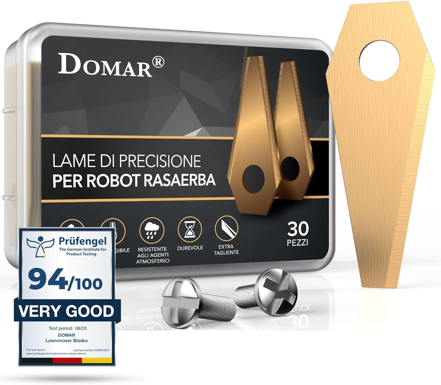 Thumbnail 6 de Domar Mähroboter_Messer: lama di ricambio universale per robot tagliaerba compatibile con Mammotion Luba e Yuka