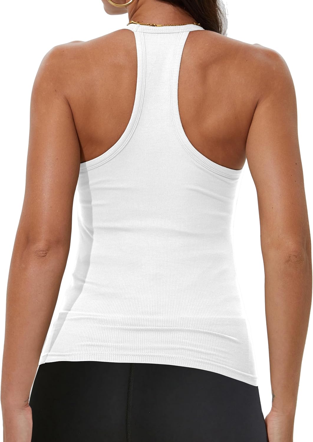 Thumbnail 1 de iGENJUN Women's Racerback Tank: Soft, Stretchy Comfort for Summer Workouts