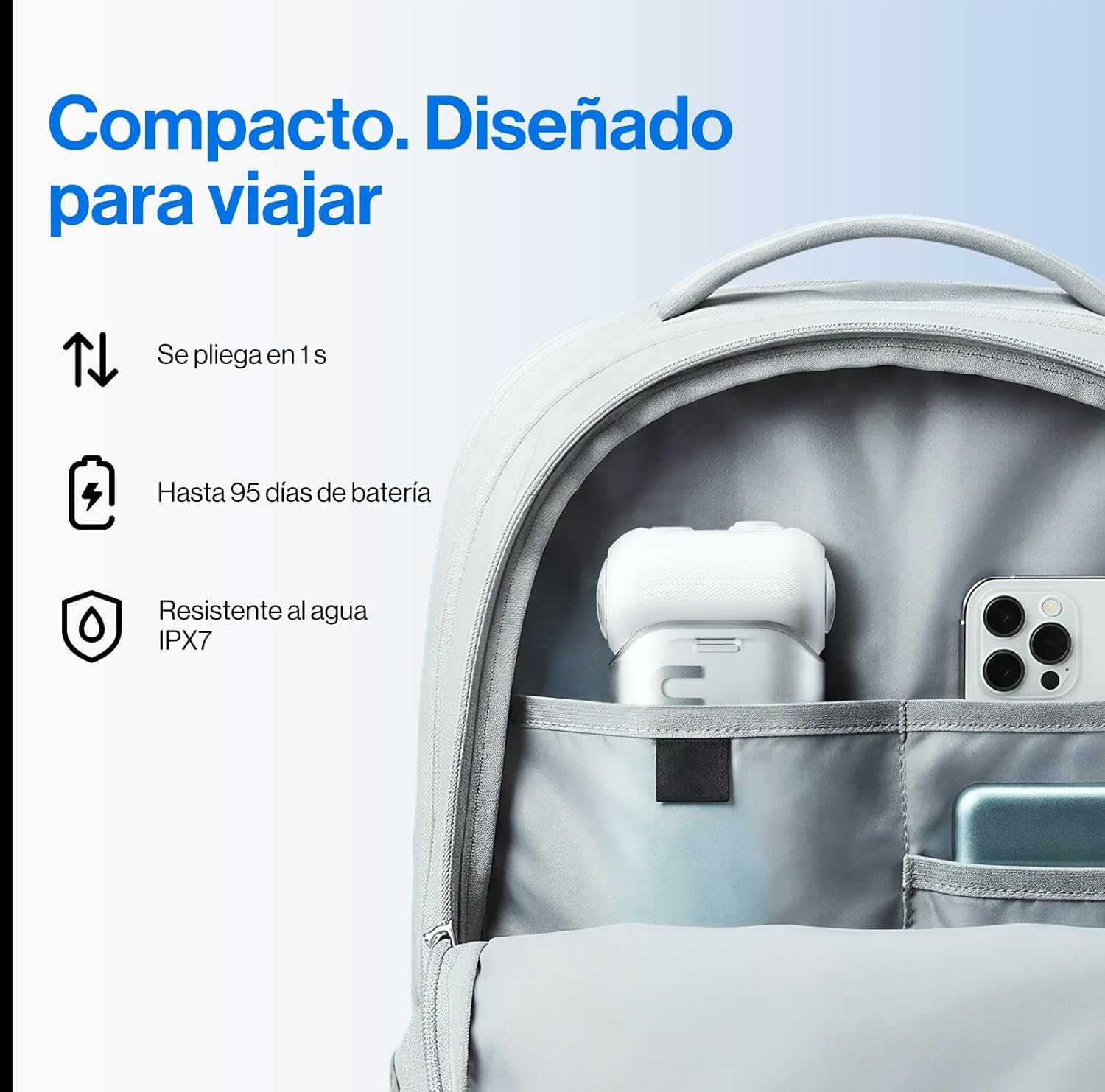 Thumbnail 3 de USmile Idropulsore orale portatile C10: 4 modalità e batteria fino a 95 giorni