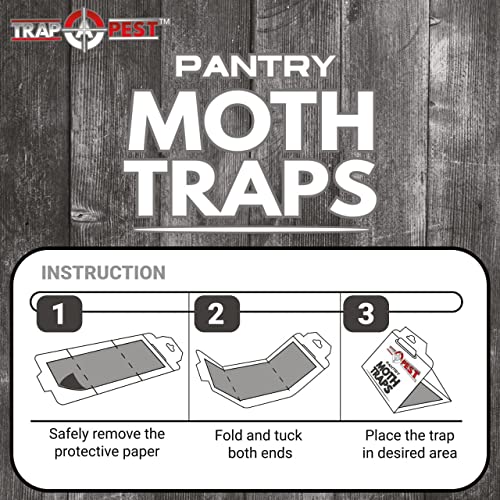 Thumbnail 2 de YABULI Trap a Pest Pantry Moth Traps - Pheromone Glue Lure (8 Pack)