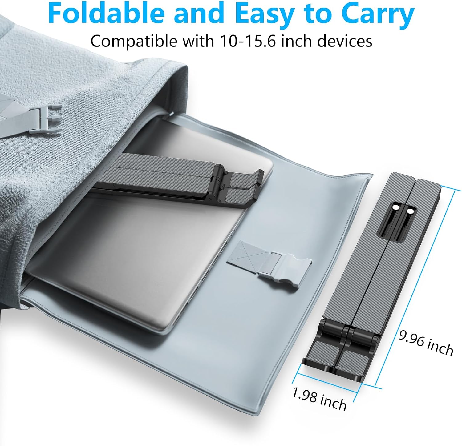 Thumbnail 4 de Nayka Adjustable Laptop Stand for 10–15.6" laptops