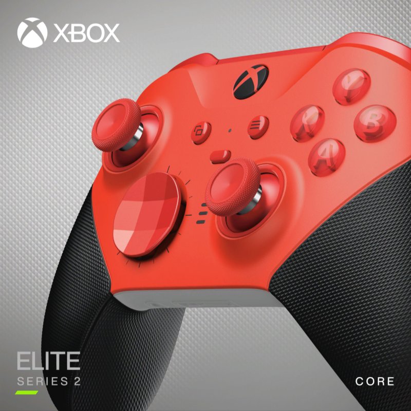 Thumbnail 2 de Microsoft Xbox Elite Series 2 Core Mando Inalámbrico Rojo