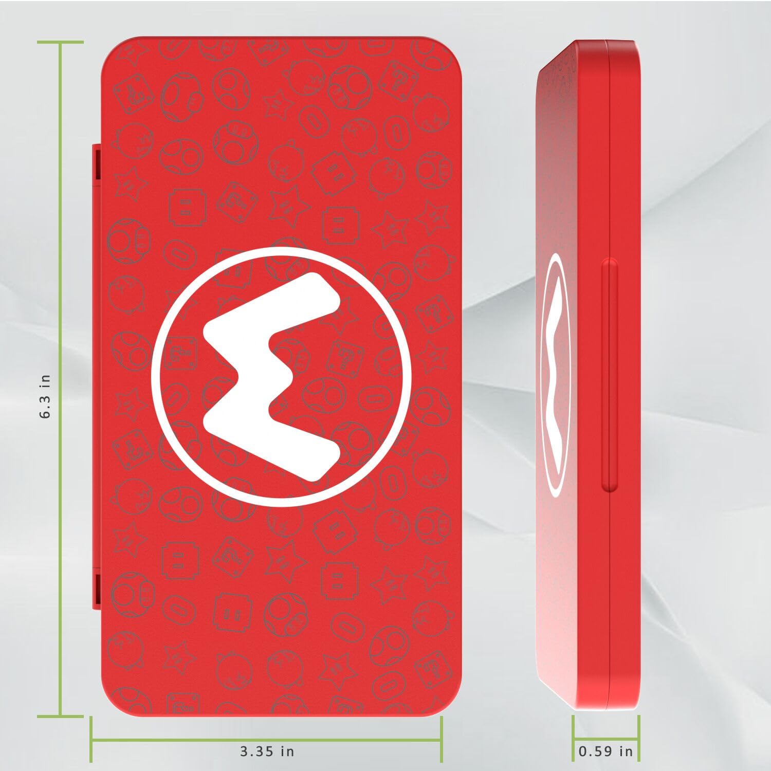 Thumbnail 6 de PURBHE Switch Game Case for Nintendo Switch with 24 Cartridges and 24 Micro SD Slots