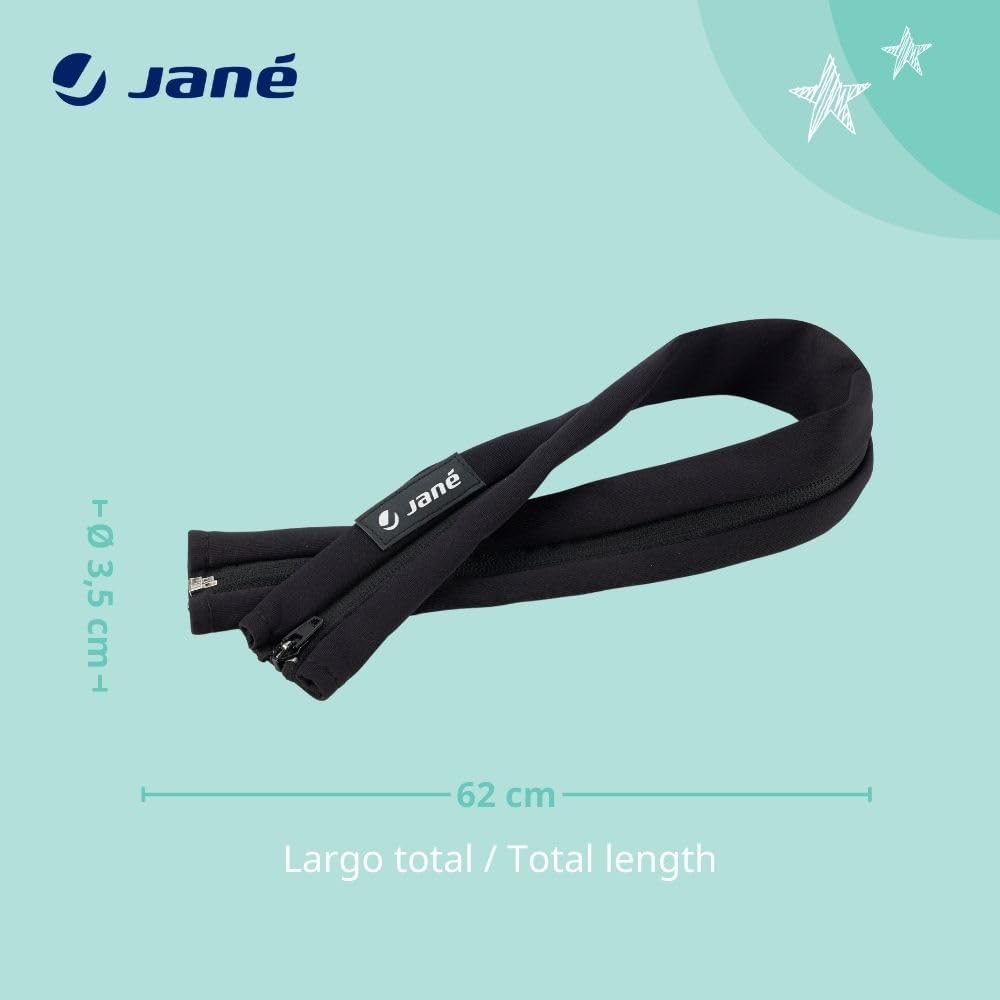Thumbnail 3 de Jané Housse Guidon Poussette Universelle — Guidon Fermé, Protection Anti-Usure, Zip, Noir