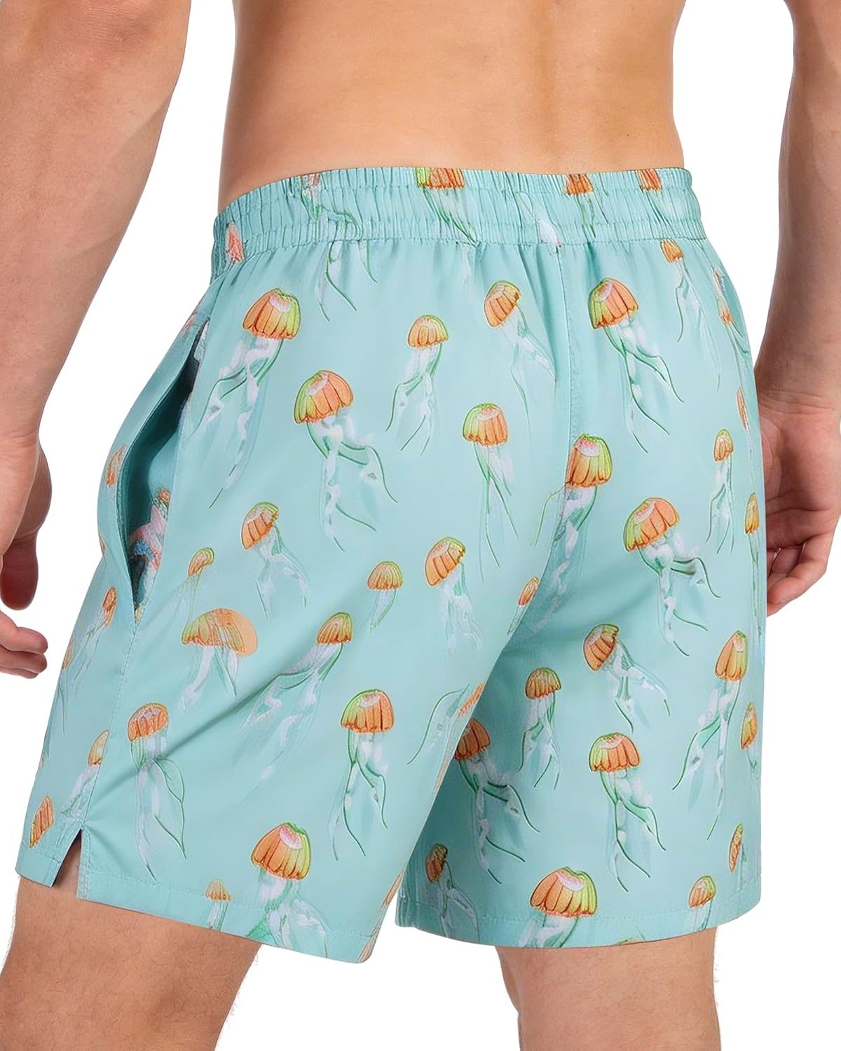 Detalle 2 de FreSprtti 2-in-1 Swim Trunks: All-day Comfort with a Secure Liner and Quick-Dry Tech